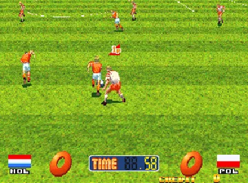 Grand Striker 2 (Japan) screen shot game playing